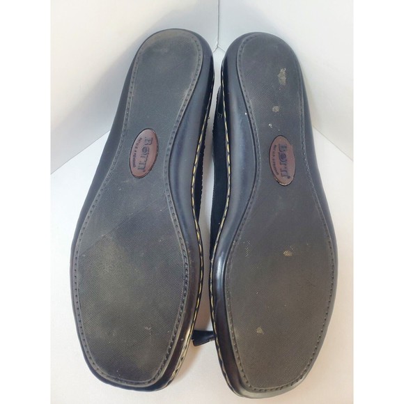 Born Womens Sz 10 Slip On Leather and Suede Excellent Condition - Picture 10 of 11